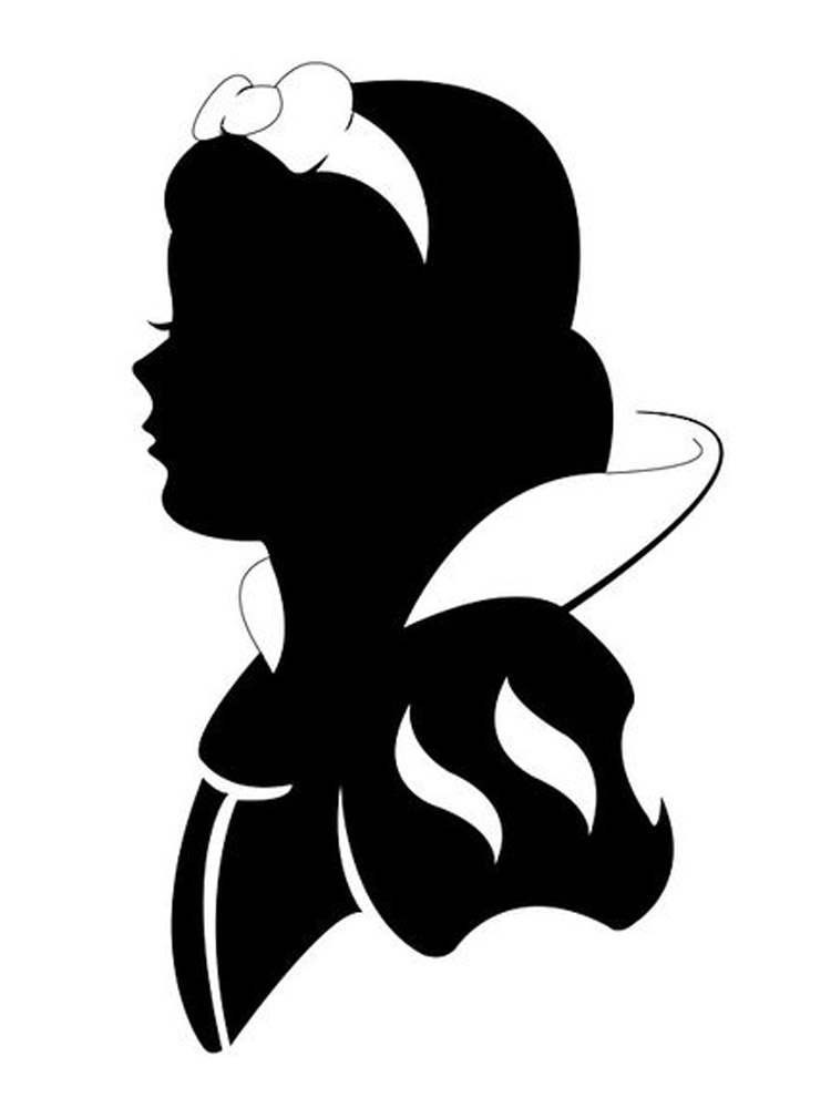 Free printable Disney Princesses stencils and templates