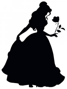 Disney Princesses Stencil 1