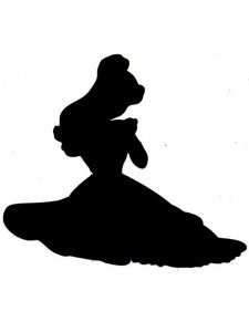 Disney Princesses Stencil 11