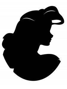 Disney Princesses Stencil 12