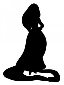 Disney Princesses Stencil 16