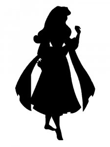 Disney Princesses Stencil 17