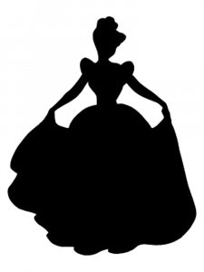Disney Princesses Stencil 18