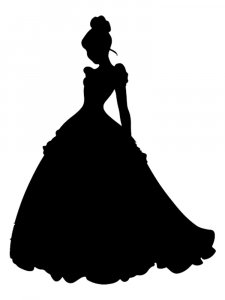 Disney Princesses Stencil 20