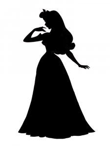 Disney Princesses Stencil 21