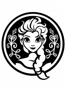 Disney Princesses Stencil 23