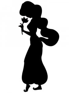 Disney Princesses Stencil 25
