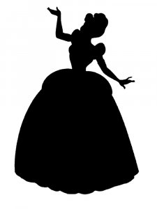 Disney Princesses Stencil 26