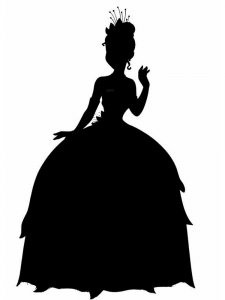 Disney Princesses Stencil 3