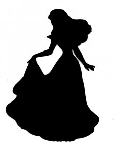 Disney Princesses Stencil 5