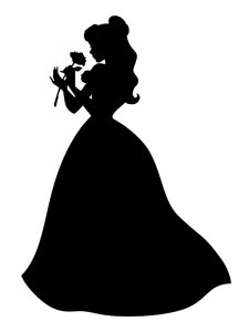 Disney Princesses Stencil 6