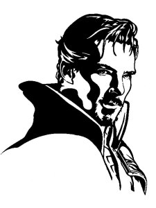 Doctor Strange Stencil 3