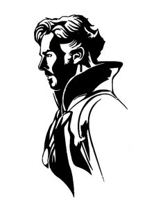 Doctor Strange Stencil 4