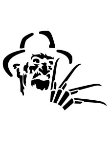 Freddy Krueger Stencils 3