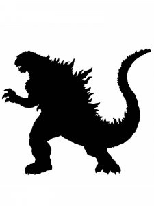 Godzilla Stencil 5