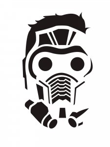 Guardians of the Galaxy Stencil 11