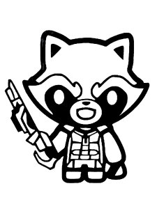 Guardians of the Galaxy Stencil 13