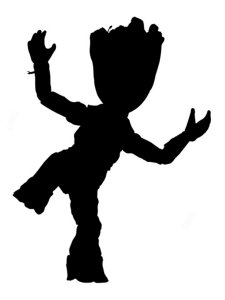 Guardians of the Galaxy Stencil 6