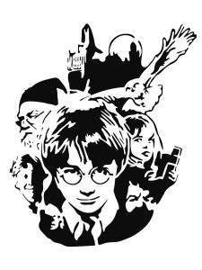 Harry Potter Stencil 9