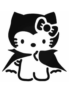 Hello Kitty Stencil 13