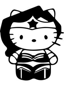 Hello Kitty Stencil 2