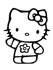 Hello Kitty Stencil 4