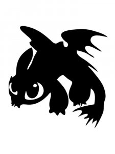 How to Train Your Dragon Stencil 5