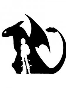 How to Train Your Dragon Stencil 7