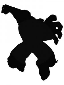 Hulk Stencil 10