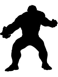 Hulk Stencil 13