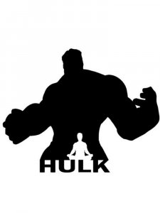 Hulk Stencil 14