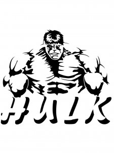 Hulk Stencil 2