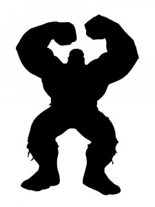 Hulk Stencil 4