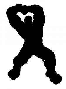 Hulk Stencil 8