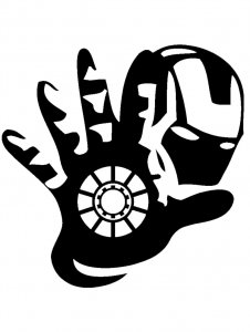 Iron Man Stencils 13