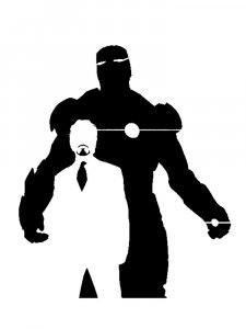 Iron Man Stencils 3
