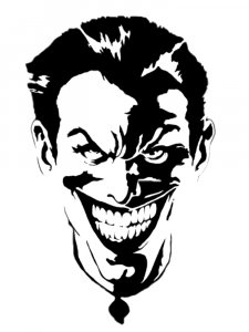 Joker Stencil 3