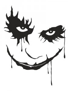 Joker Stencil 6