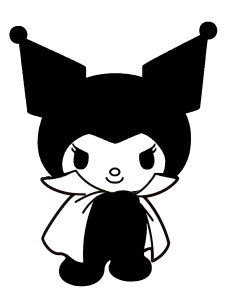 Kuromi Stencil 6