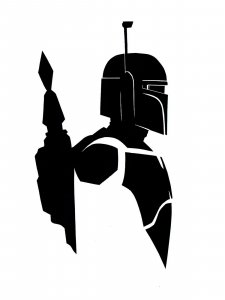 Mandalorian Stencil 5