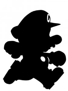 Mario Stencil 10