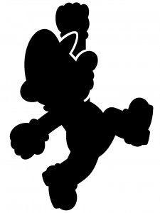 Mario Stencil 7