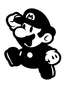 Mario Stencil 8