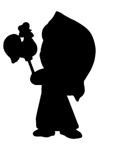 Masha and the Bear Stencil 5
