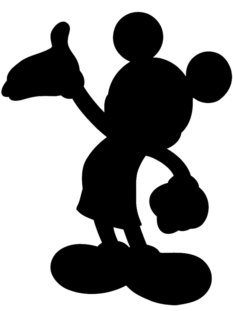 mickey mouse body stencil