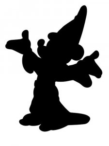 Mickey Mouse Stencil 1