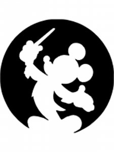 Mickey Mouse Stencil 14
