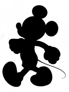 Mickey Mouse Stencil 15