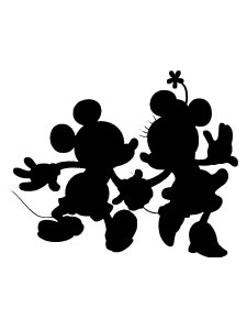 Mickey Mouse Stencil 5