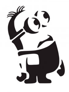 Minions Stencil 12